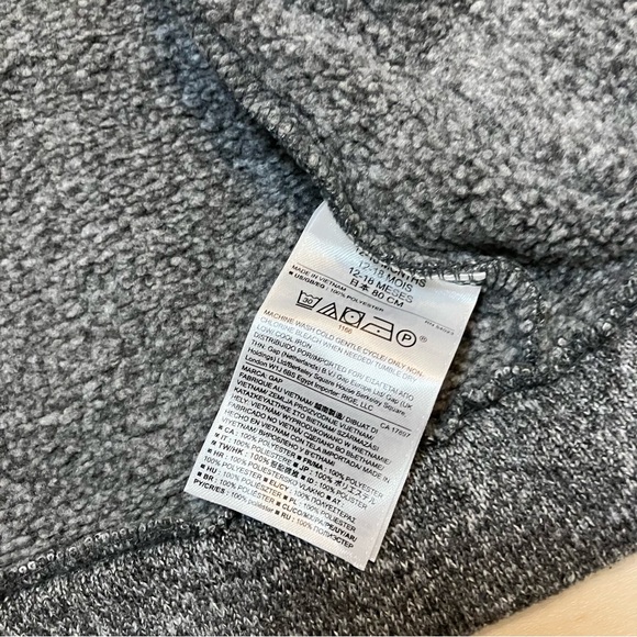 Baby gap grey button down sweater outerwear - Picture 6 of 6